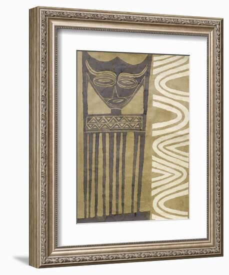 Tribal Mask-Dominique Gaudin-Framed Giclee Print