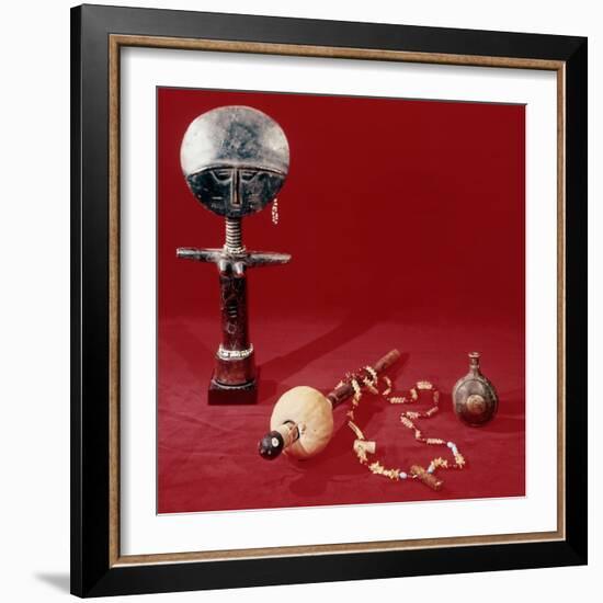 Tribal Medicinal Artifacts-null-Framed Photographic Print