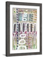 Tribal One II-Nikki Galapon-Framed Premium Giclee Print