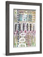 Tribal One II-Nikki Galapon-Framed Premium Giclee Print