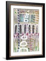 Tribal One II-Nikki Galapon-Framed Premium Giclee Print