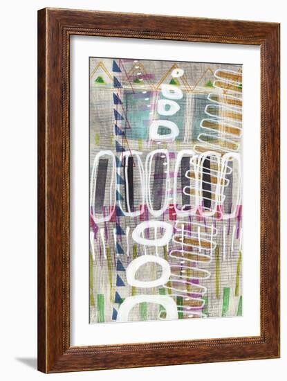 Tribal One II-Nikki Galapon-Framed Art Print