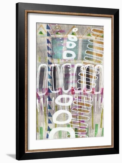 Tribal One II-Nikki Galapon-Framed Art Print