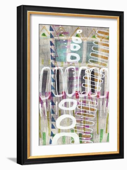 Tribal One II-Nikki Galapon-Framed Art Print