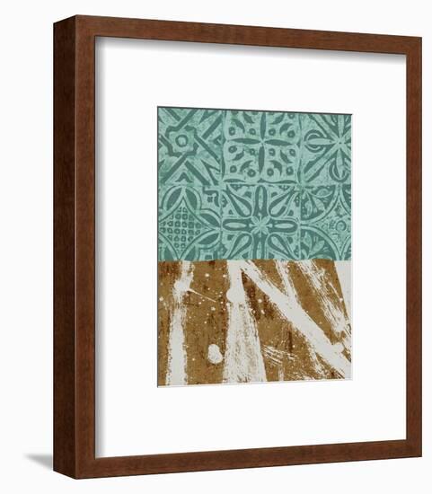 Tribal Pathways I-Alonzo Saunders-Framed Art Print