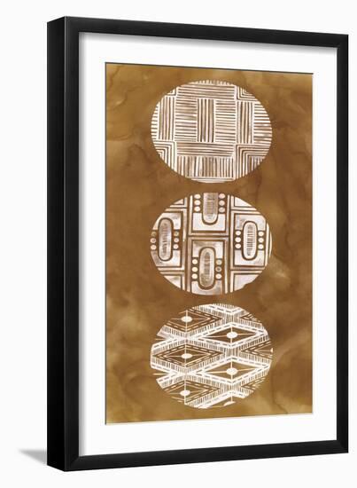 Tribal Pattern II-Grace Popp-Framed Art Print