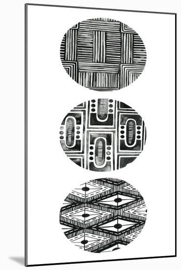 Tribal Pattern IV-Grace Popp-Mounted Art Print