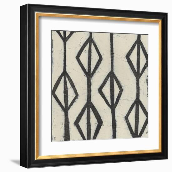 Tribal Patterns II-June Vess-Framed Art Print