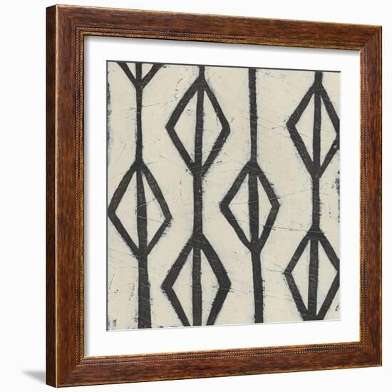 Tribal Patterns II-June Vess-Framed Art Print