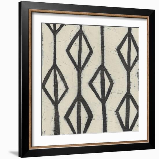 Tribal Patterns II-June Vess-Framed Art Print