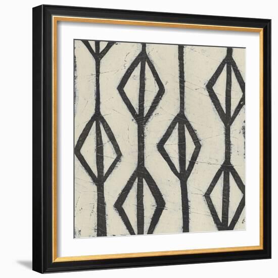 Tribal Patterns II-June Vess-Framed Art Print