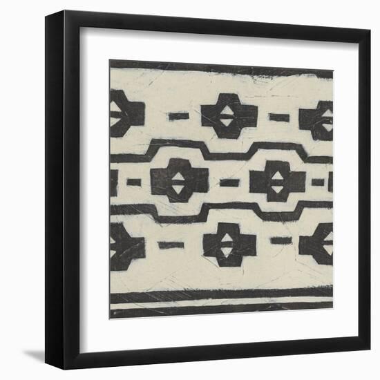 Tribal Patterns VI-June Vess-Framed Art Print