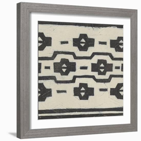 Tribal Patterns VI-June Vess-Framed Art Print