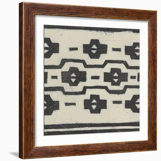 Tribal Patterns VI-June Vess-Framed Art Print