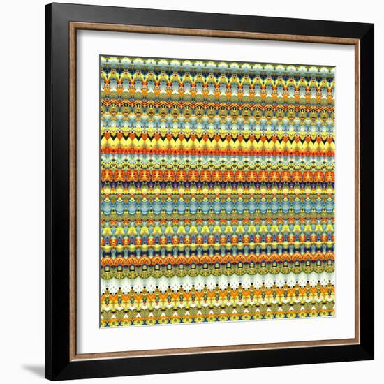 Tribal Stripe 2-Robyn Parker-Framed Giclee Print