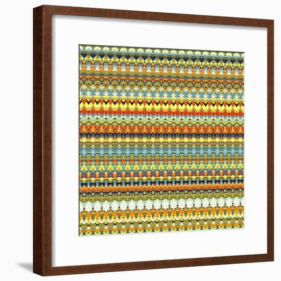 Tribal Stripe 2-Robyn Parker-Framed Giclee Print