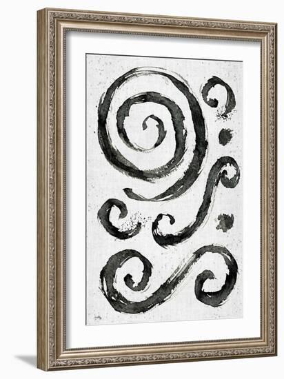 Tribal Swirls II-Elizabeth Medley-Framed Art Print