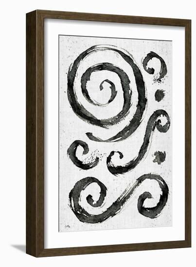 Tribal Swirls II-Elizabeth Medley-Framed Art Print