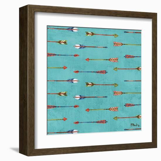 Tribal Trek Arrows II-Paul Brent-Framed Art Print