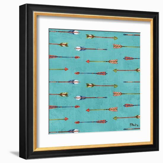 Tribal Trek Arrows II-Paul Brent-Framed Art Print