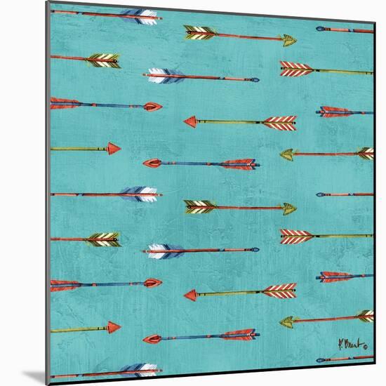 Tribal Trek Arrows II-Paul Brent-Mounted Art Print