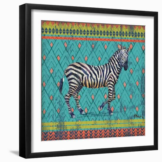 Tribal Trek I-Paul Brent-Framed Art Print