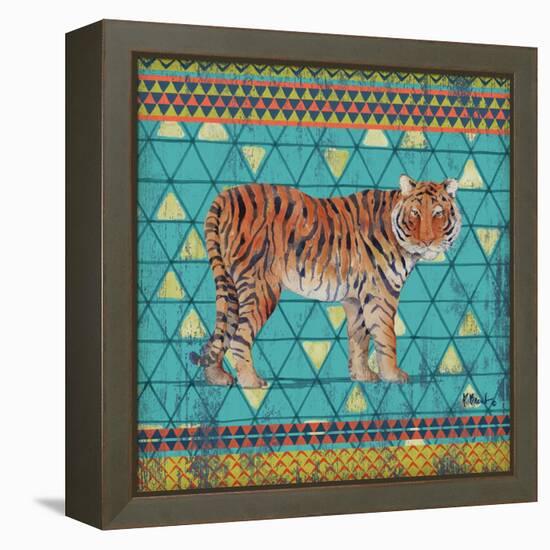 Tribal Trek III-Paul Brent-Framed Stretched Canvas