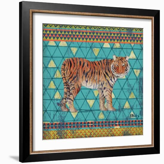 Tribal Trek III-Paul Brent-Framed Art Print