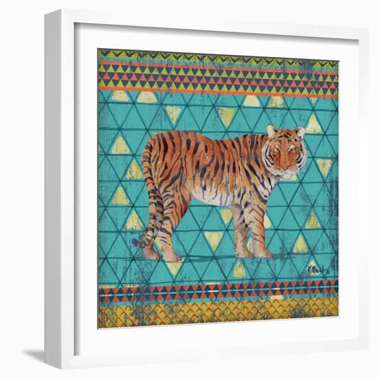 Tribal Trek III-Paul Brent-Framed Art Print