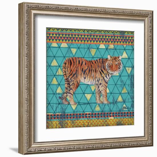 Tribal Trek III-Paul Brent-Framed Art Print