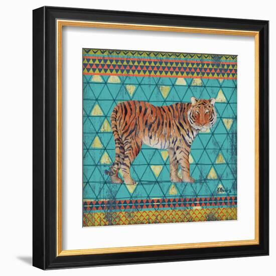 Tribal Trek III-Paul Brent-Framed Art Print