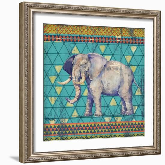 Tribal Trek IV-Paul Brent-Framed Art Print