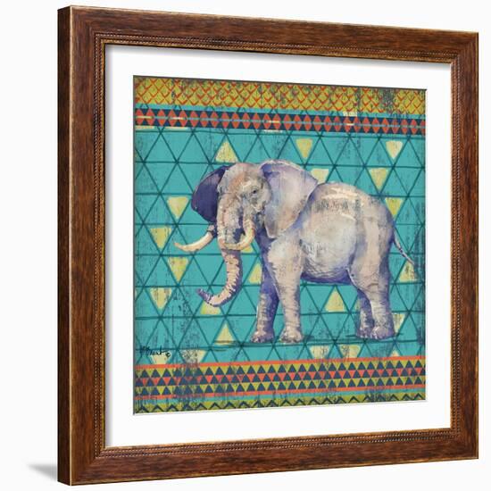 Tribal Trek IV-Paul Brent-Framed Art Print