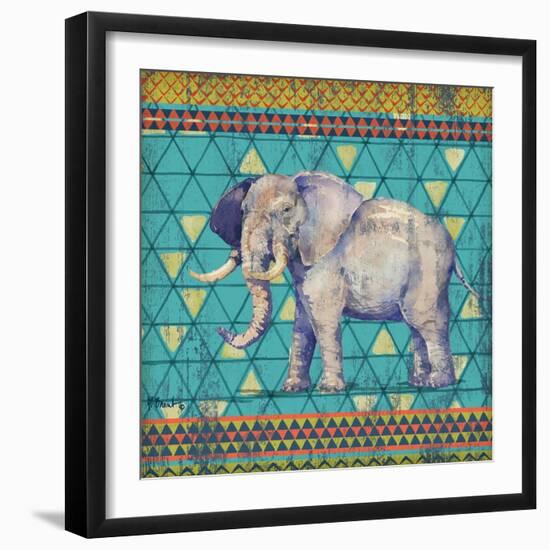 Tribal Trek IV-Paul Brent-Framed Art Print