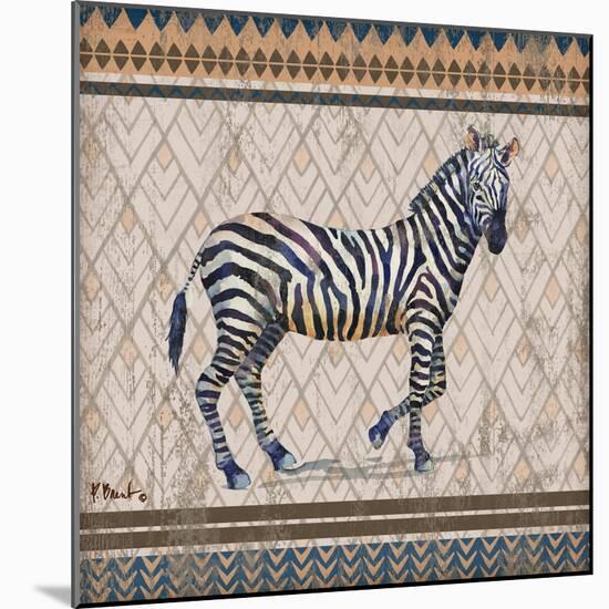 Tribal Trek Neutral I-Paul Brent-Mounted Art Print