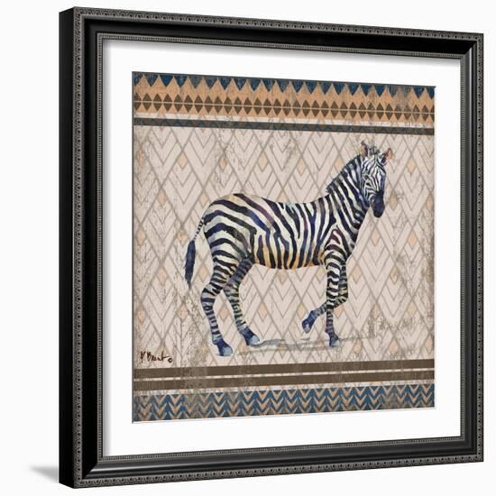 Tribal Trek Neutral I-Paul Brent-Framed Art Print