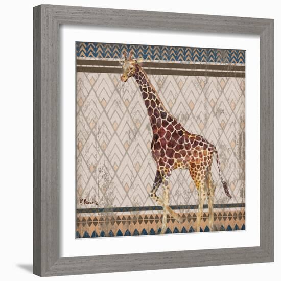 Tribal Trek Neutral II-Paul Brent-Framed Art Print