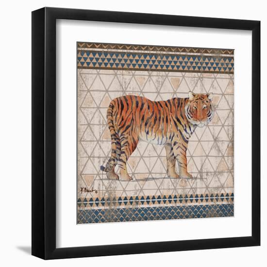 Tribal Trek Neutral III-Paul Brent-Framed Art Print