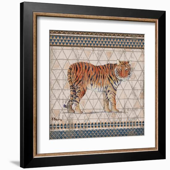 Tribal Trek Neutral III-Paul Brent-Framed Art Print