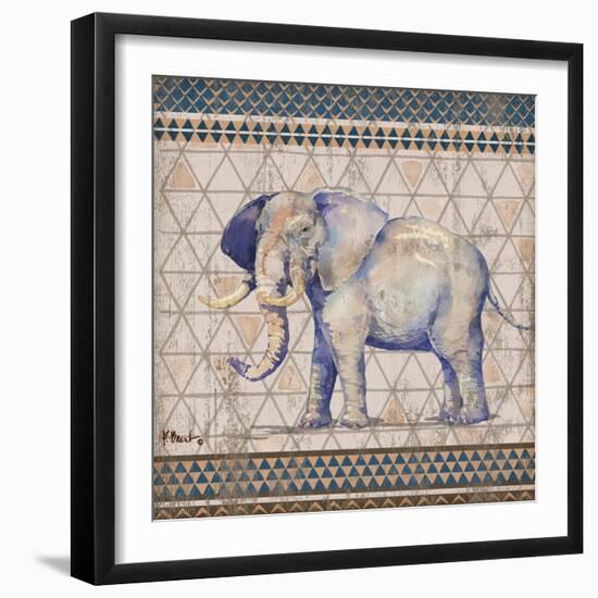 Tribal Trek Neutral IV-Paul Brent-Framed Premium Giclee Print