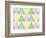 Tribal Triangles-Joanne Paynter Design-Framed Giclee Print