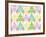 Tribal Triangles-Joanne Paynter Design-Framed Giclee Print