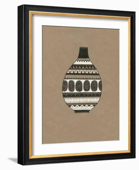 Tribal Vase 1-Natasha Marie-Framed Giclee Print