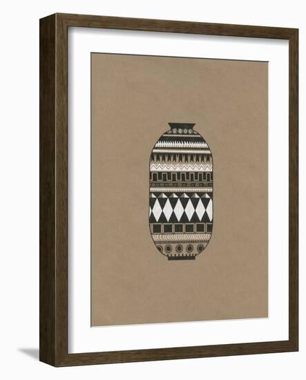 Tribal Vase 2-Natasha Marie-Framed Giclee Print