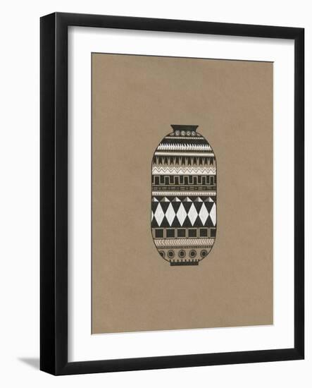 Tribal Vase 2-Natasha Marie-Framed Giclee Print