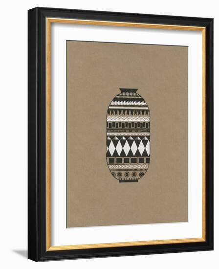 Tribal Vase 2-Natasha Marie-Framed Giclee Print