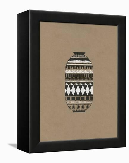 Tribal Vase 2-Natasha Marie-Framed Premier Image Canvas