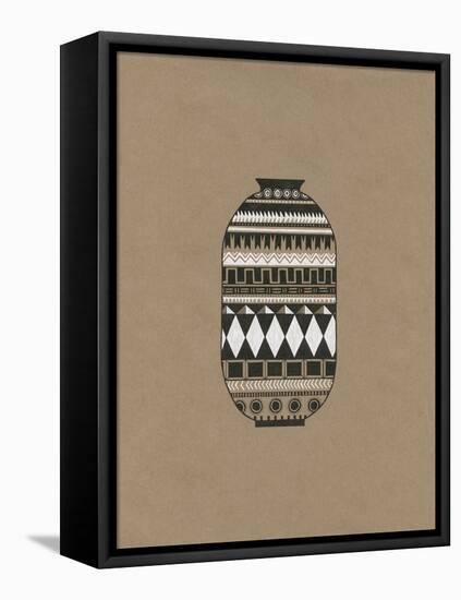 Tribal Vase 2-Natasha Marie-Framed Premier Image Canvas