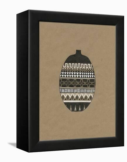 Tribal Vase 3-Natasha Marie-Framed Premier Image Canvas