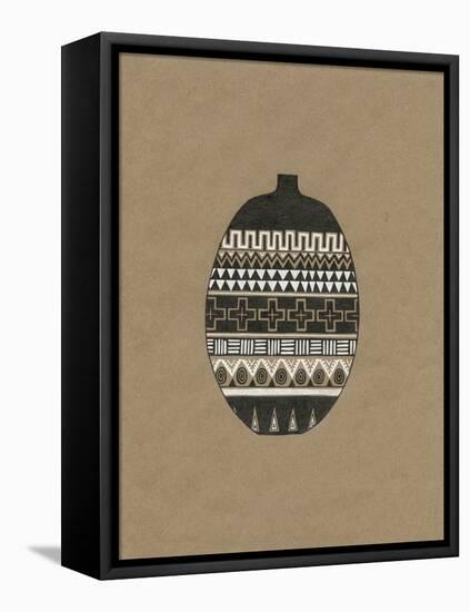 Tribal Vase 3-Natasha Marie-Framed Premier Image Canvas